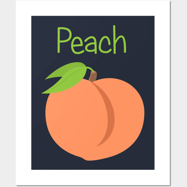 Peach Wall Art by EclecticWarrior101